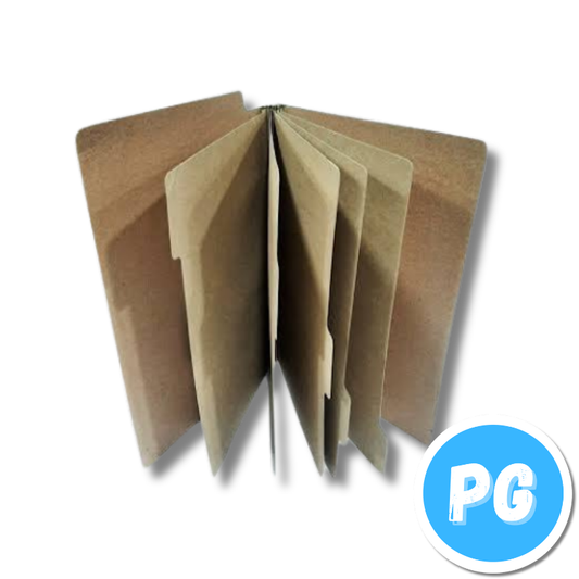 Carpeta Carton Lito Divifolder Plastificada 5 Divisiones