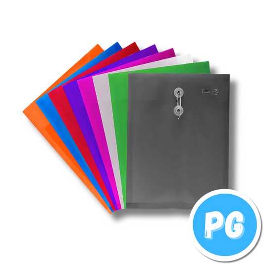 Carpeta Plastica Hilo Offiesco OE-864 Vertical Unidad Oficio - Color Aleatorio