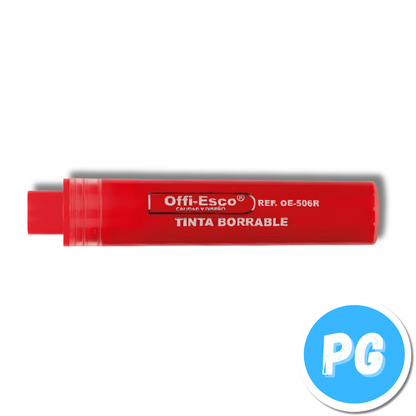 Cartucho Para Marcador Offiesco Borrable 506 Rojo