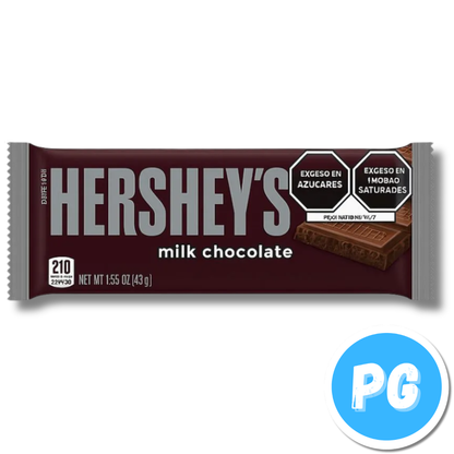 Chocolatina Hershey's 43 Gramos Milk Chocolate Clasica