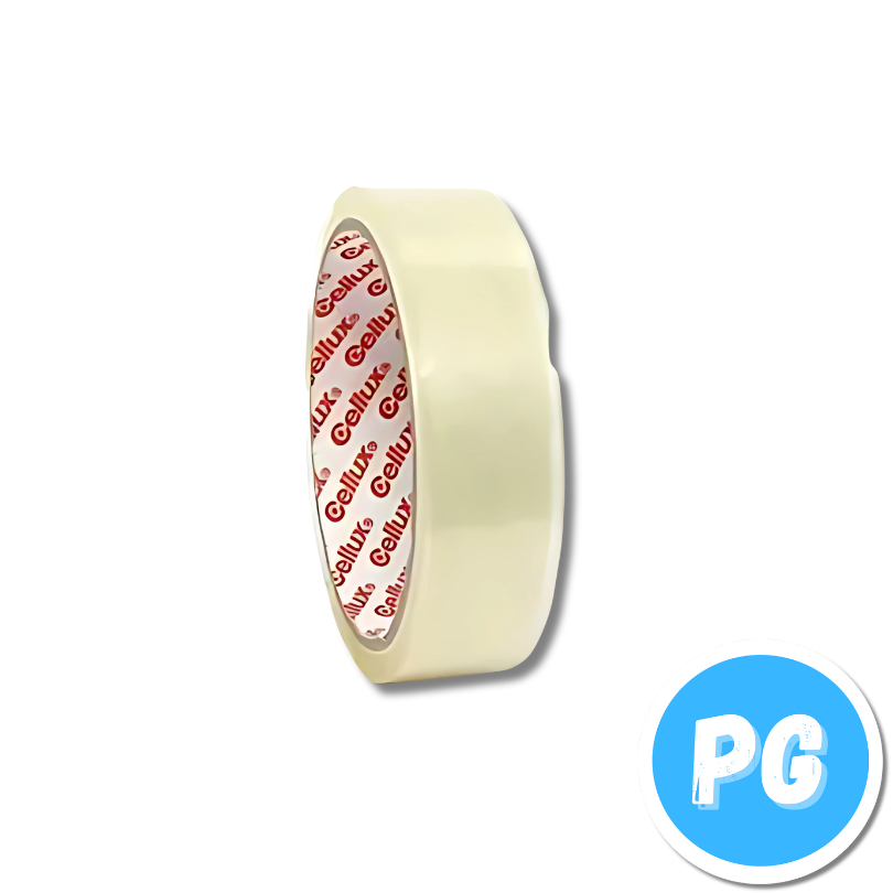 Rollo Cinta Cellux Transparente 12mm X40 Metros