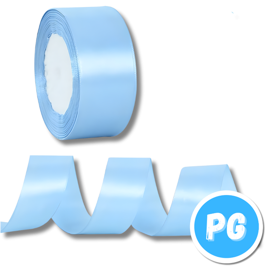 Cinta Tela 4cm X30 Metros Azul Claro