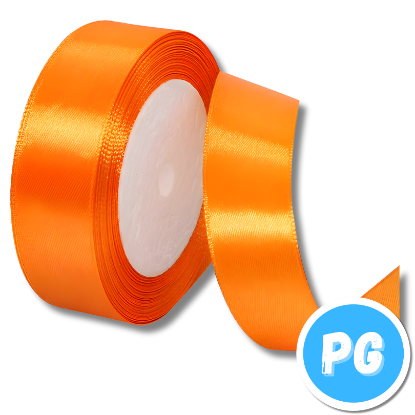 Cinta Tela 4cm X30 Metros Naranja