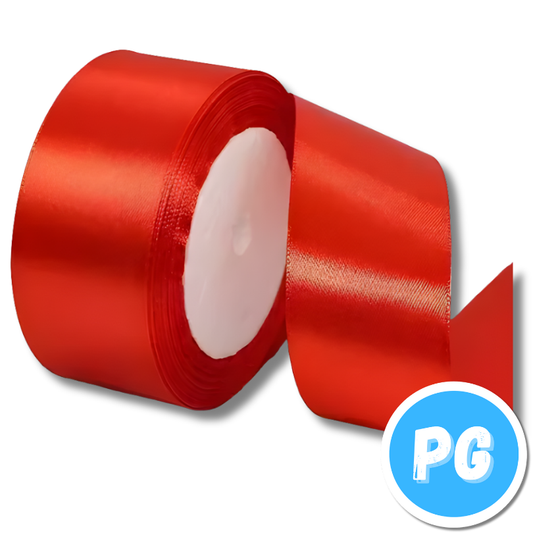 Cinta Tela 4cm X30 Metros Roja