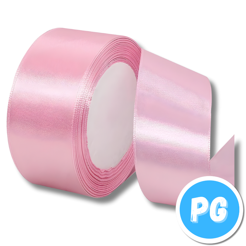 Cinta Tela 4cm X30 Metros Rosada