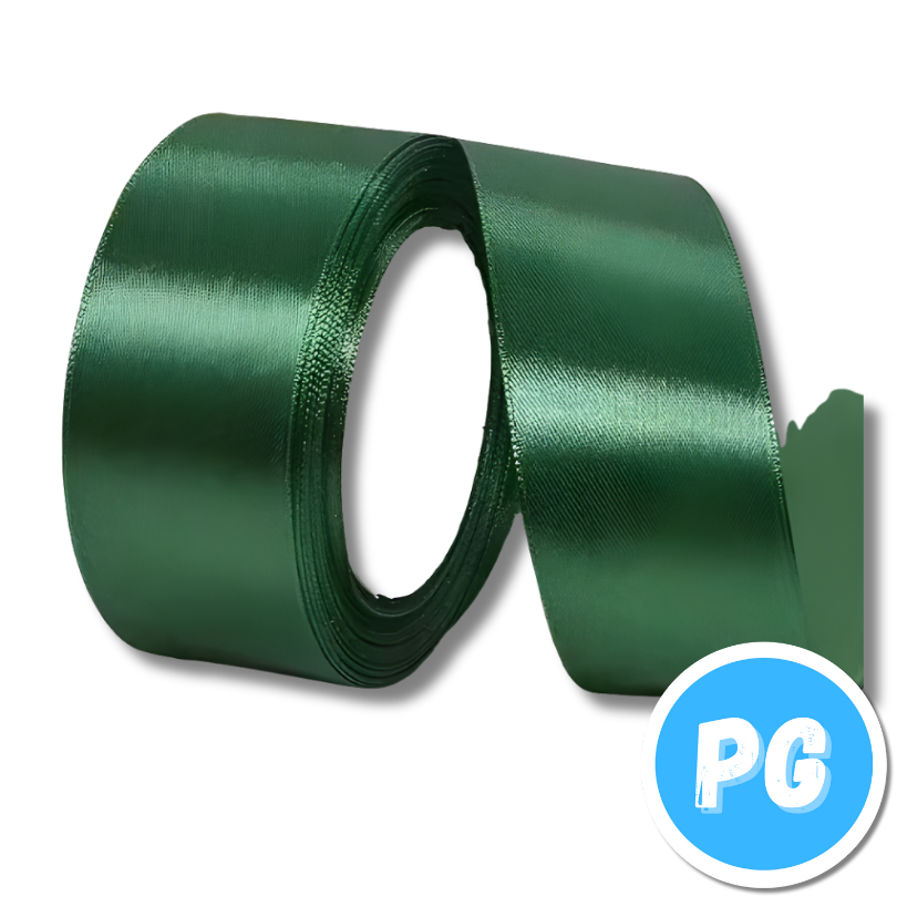 Cinta Tela 4cm X30 Metros Verde Oscuro