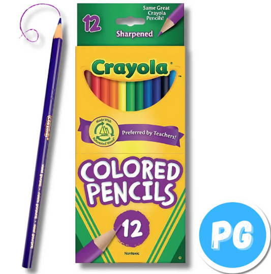 Caja De Colores Crayola X12 Unds Unipunta