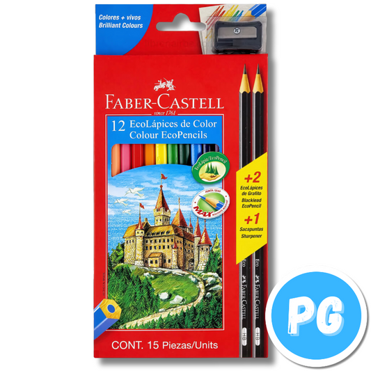 Caja Color Faber Castell X12 Unds Unipunta