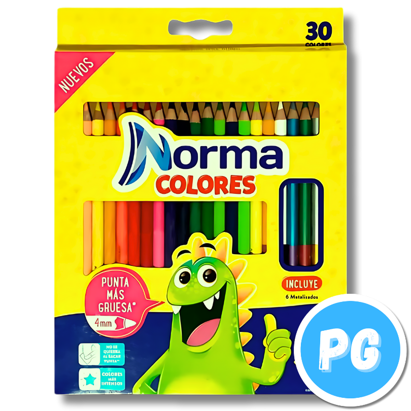 Caja Color Norma x30 Unds Unipunta