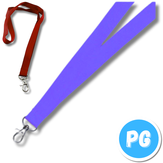 Paquete Cordon Para Carnet Violeta X25 Del Mismo Color