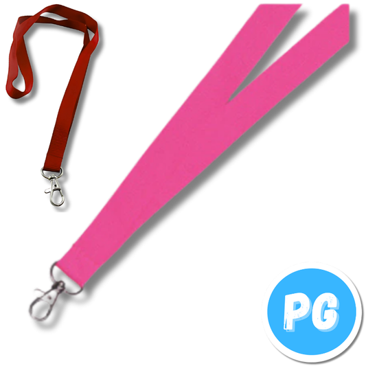 Paquete Cordon Para Carnet Fucsia X25 Del Mismo Color