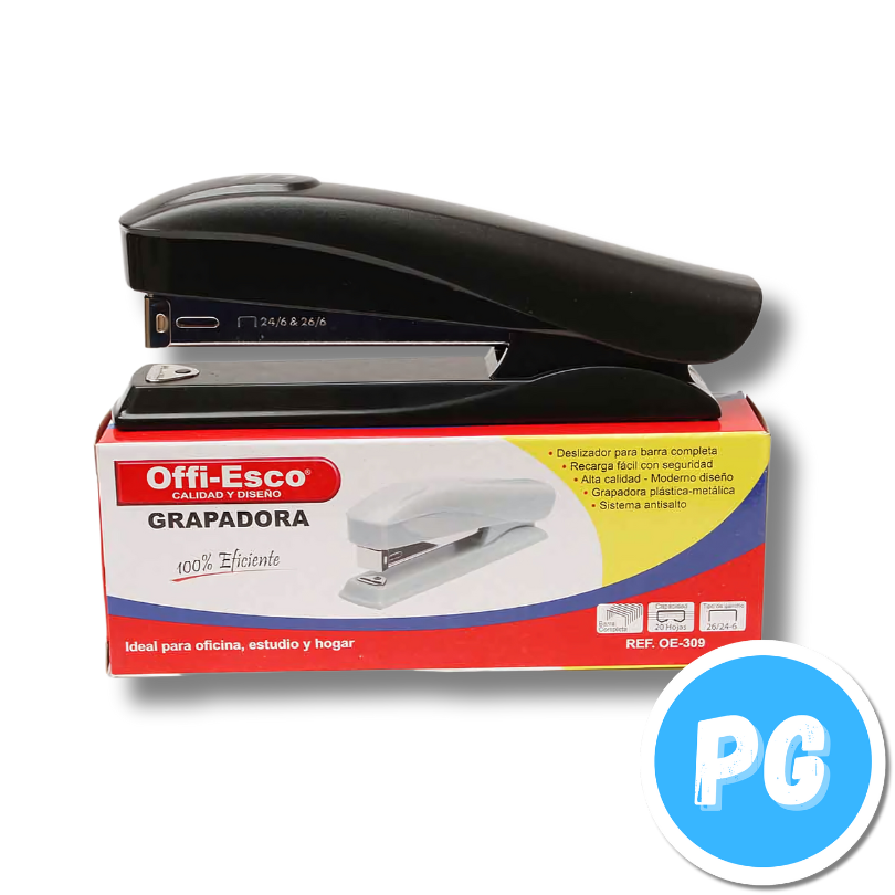 Cosedora Offiesco 309 26/6 Mediana 15 Hojas Max