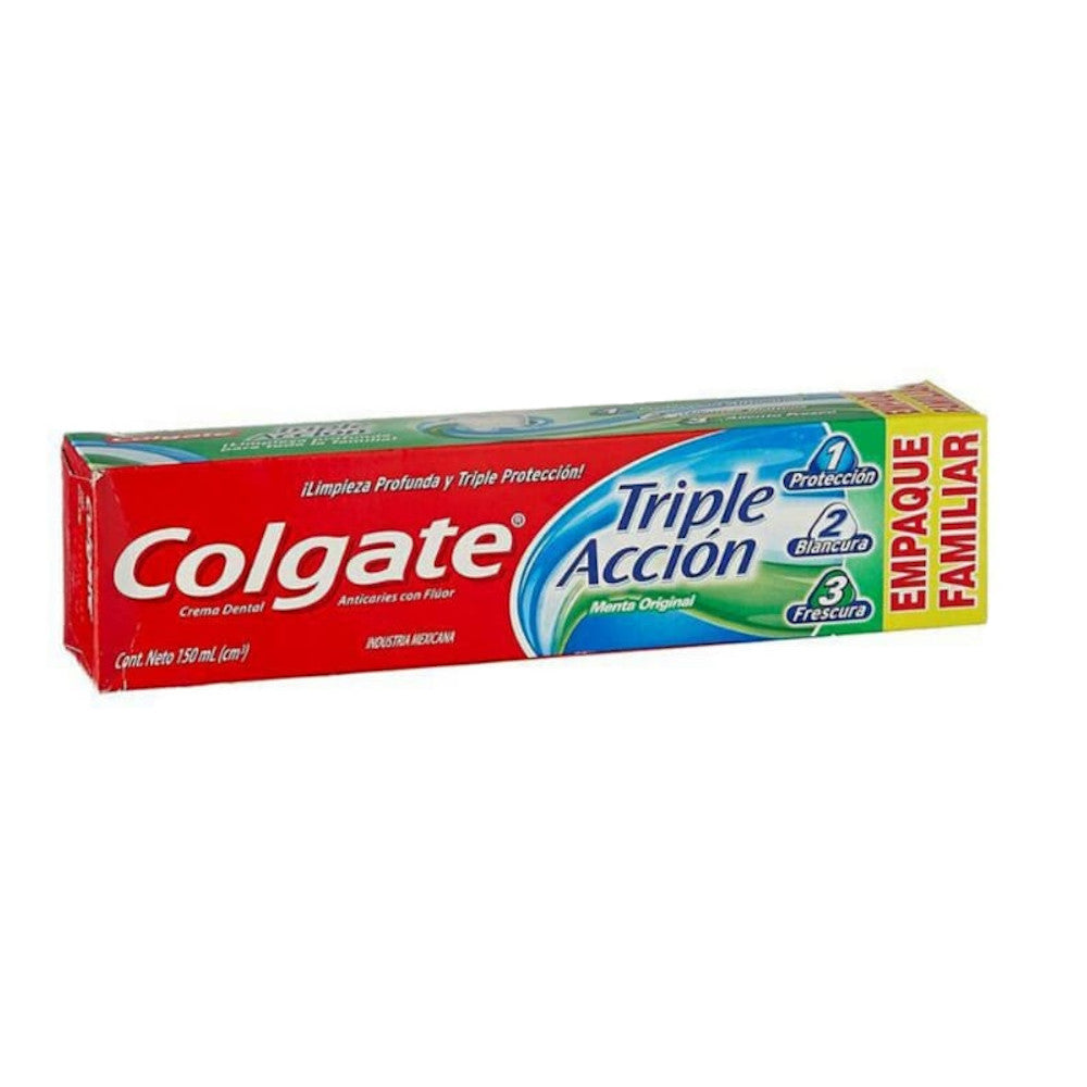 Crema Dental Colgate Triple Accion 150 Gramos