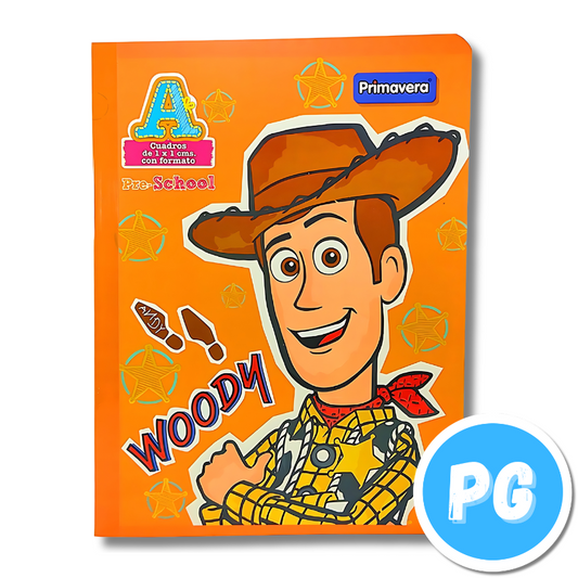 Cuaderno Cosido Primavera 100 Hojas Mi Primer Cuaderno A Motivo Niño Cuadriculado Con Espacio Para Dibujo