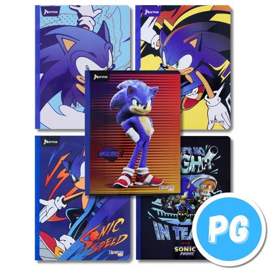 Cuaderno Cosido 100 Hojas Norma Sonic Cuadros