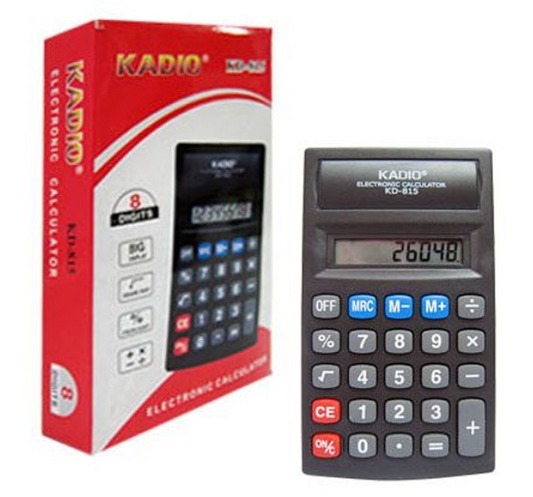 Calculadora Kadio 815 Pequeña 8 Digitos De Bolsillo