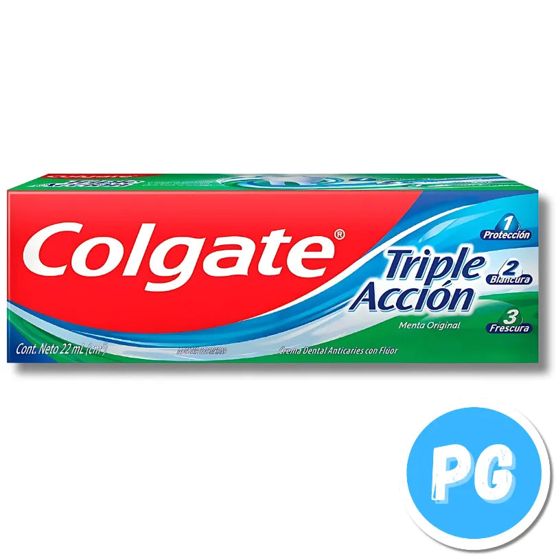 Crema Dental Colgate Triple Accion 22 Gramos