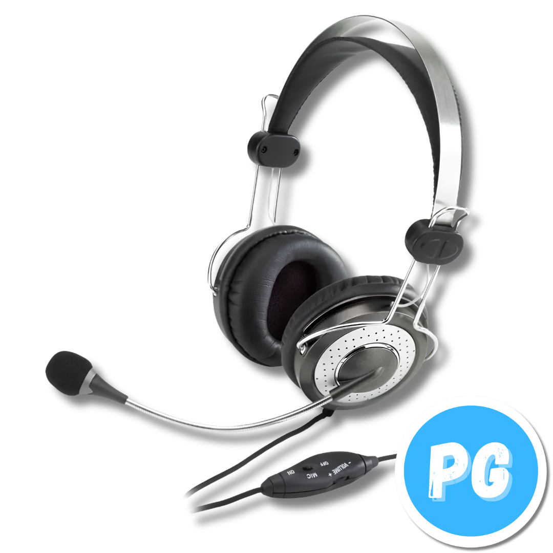 Diadema Genius con Microfono 2 Plug 3.5mm HS-04SU