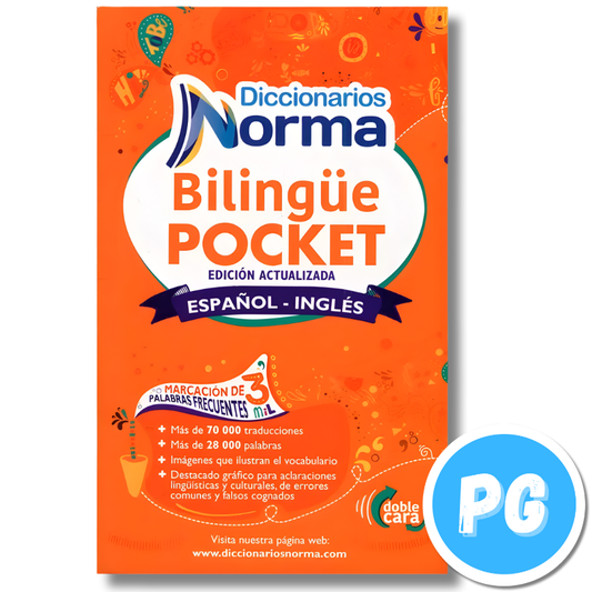 Diccionario Norma Bilingue Pocket Español y Ingles