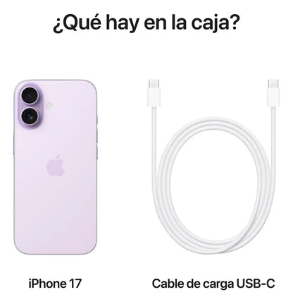 iPhone 17 6.3" 256GB Lila eSim 5G