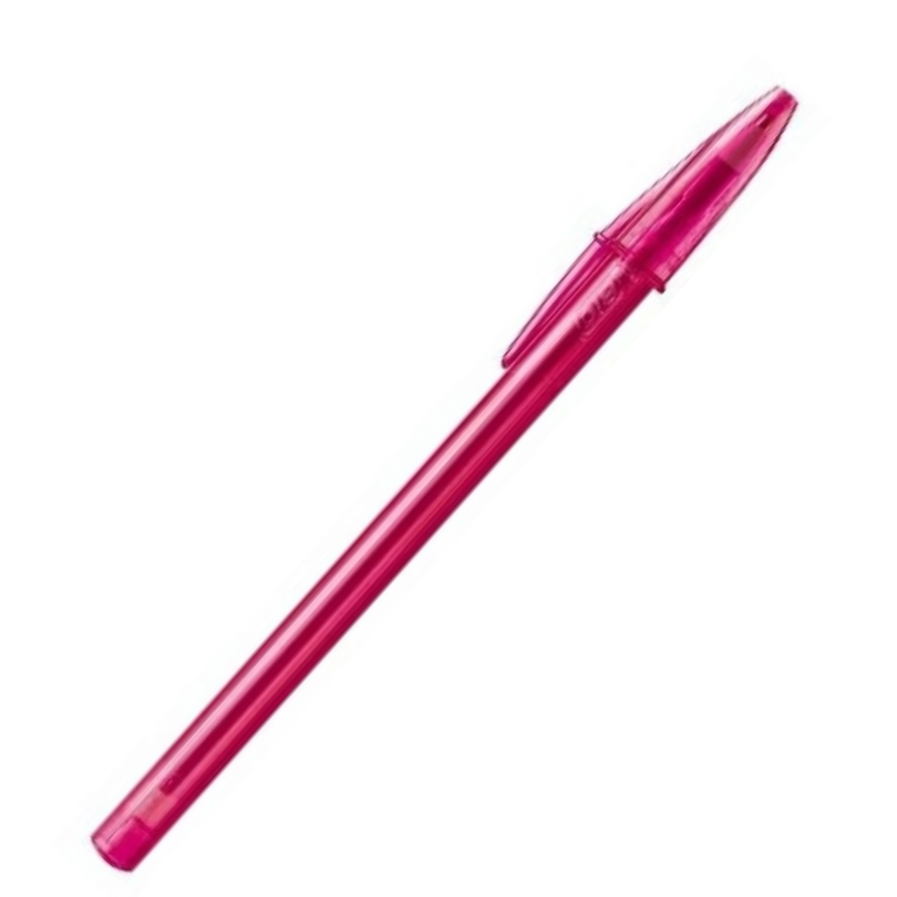 Esfero Bic Fashion Fucsia De Tapa