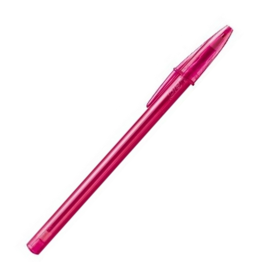 Esfero Bic Fashion Fucsia De Tapa