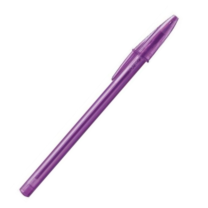 Esfero Bic Fashion Morado De Tapa