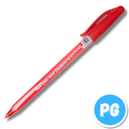 Caja Esfero Paper Mate Kilometrico Ink Joy 100 X12 Unds Rojo