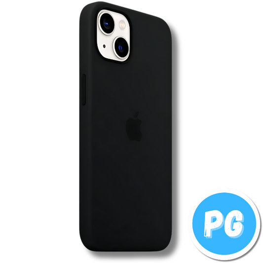 Estuche Silicona Negro Para Iphone 13