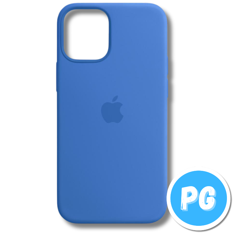 Estuche Silicona Azul Para Iphone 13