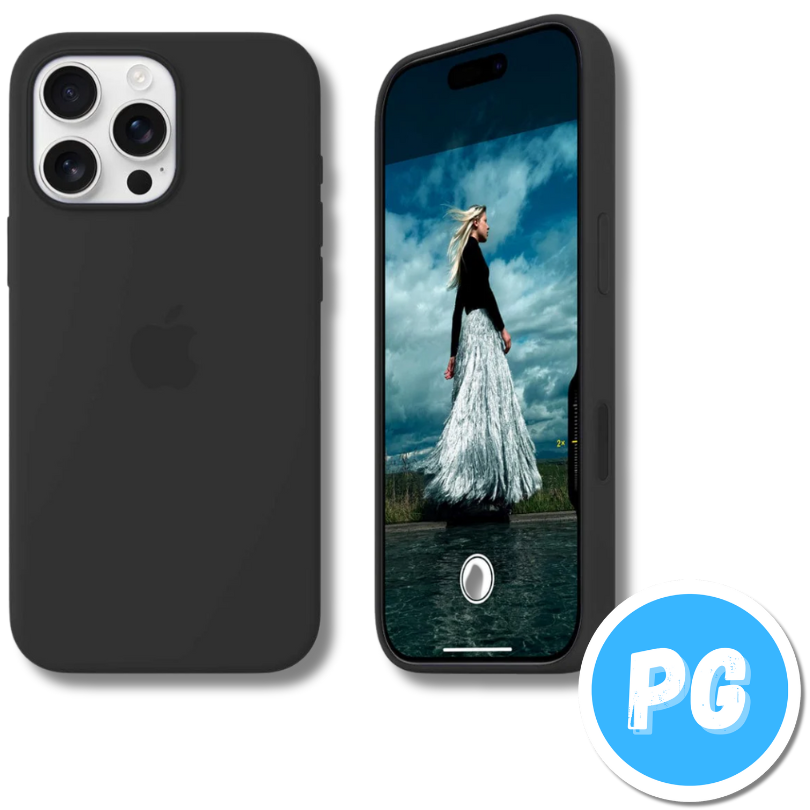 Estuche Silicona Rojo Para Iphone 16 Pro Max
