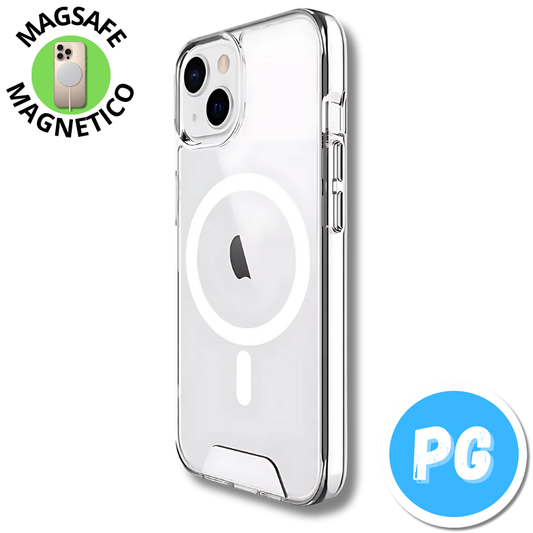 Estuche Space Magsafe Para Iphone 14 Transparente (magnetico)