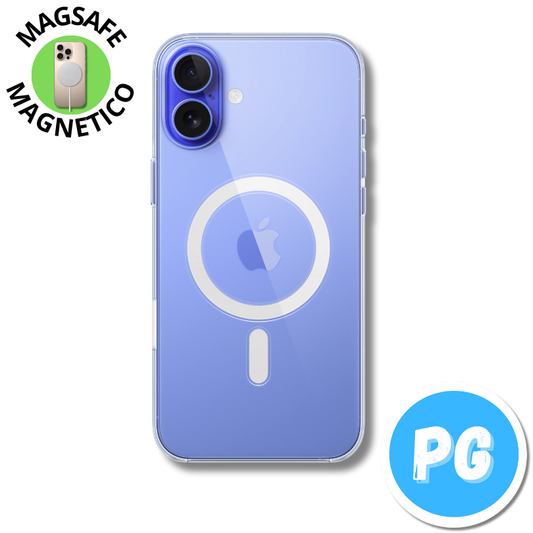 Estuche Space Magsafe Para Iphone 16 Transparente (magnetico)