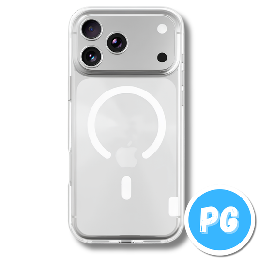 Estuche Space Magsafe Para Iphone 17 Pro Transparente (magnetico)