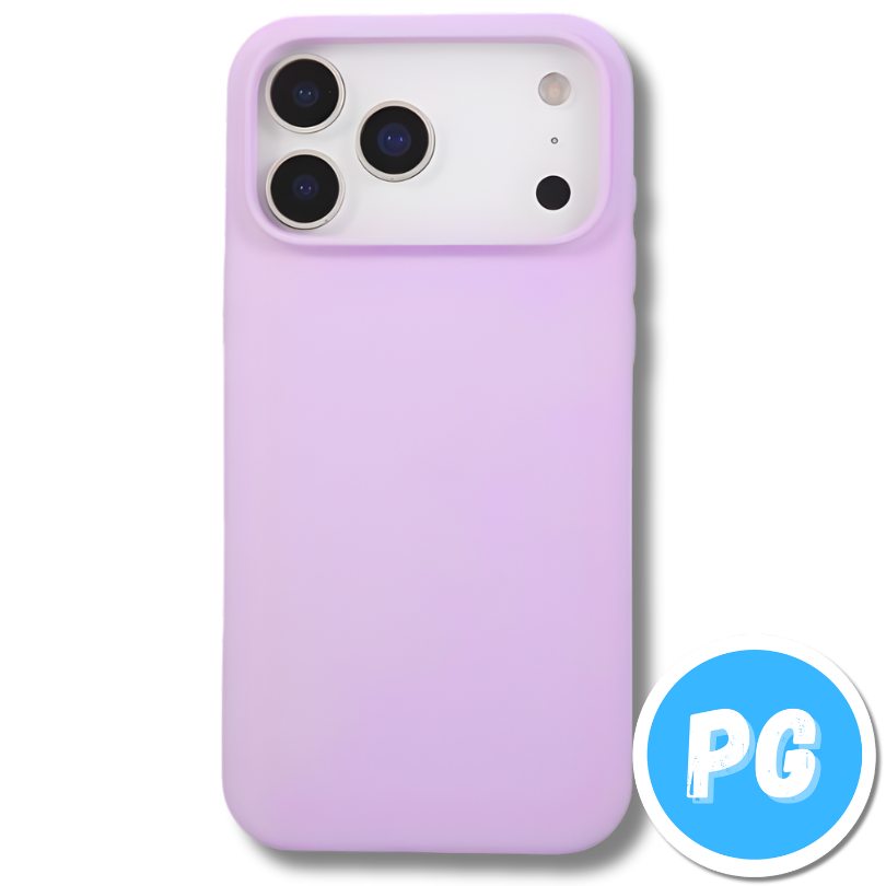 Estuche Silicona Lila Para Iphone 17 Pro Max