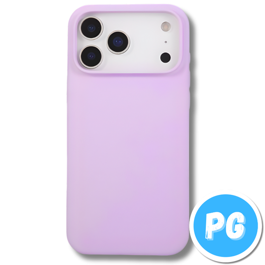 Estuche Silicona Lila Para Iphone 17 Pro Max