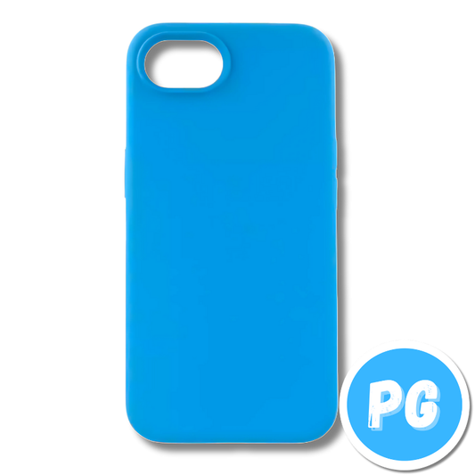 Estuche Silicona Azul Para Iphone 17e