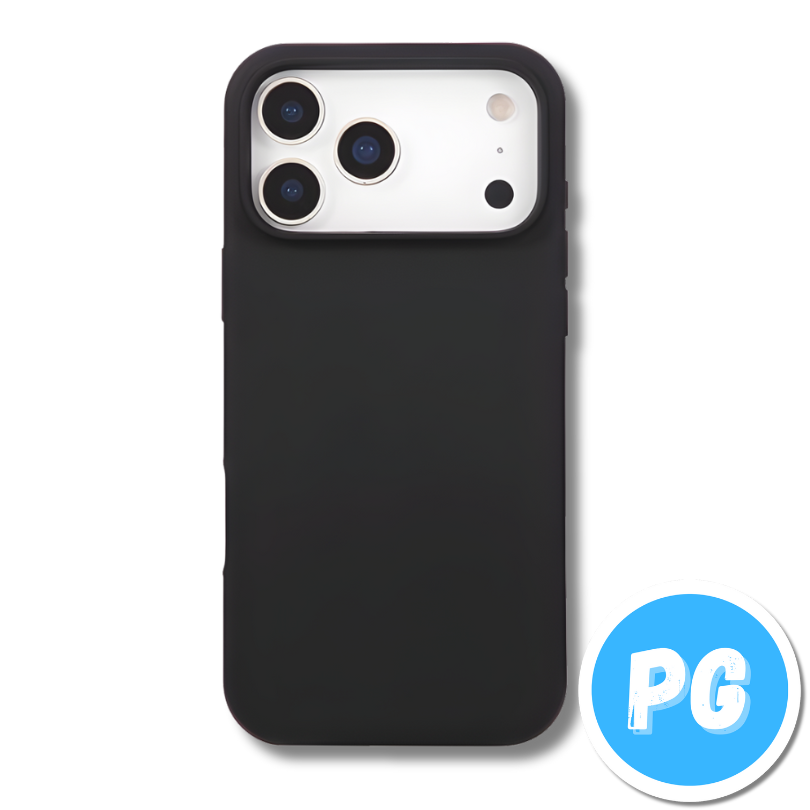Estuche Silicona Negro Para Iphone 17 Pro