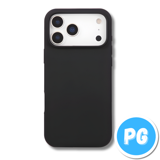 Estuche Silicona Negro Para Iphone 17 Pro