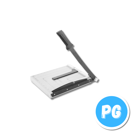 Guillotina Metalica Para Papel Tamaño Media Carta Hasta 30 Hojas 14x21.6 Centimetros