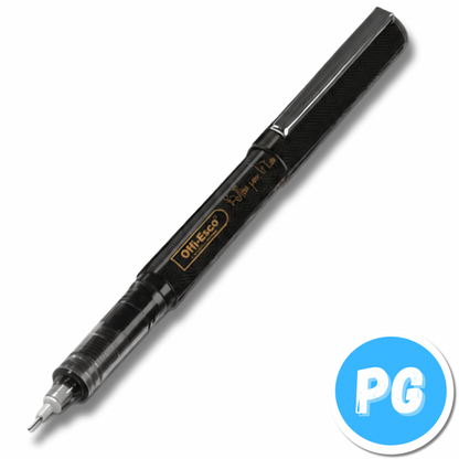 Esfero Offiesco 0.5mm Gel OE-022 Unidad Tapa Negro