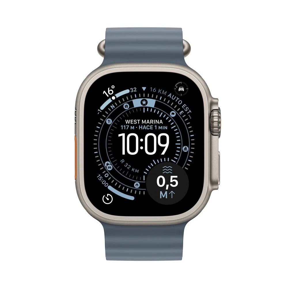 Apple Watch Ultra 2 Titanio Natural GPS+Cellular Correa Ocean Black