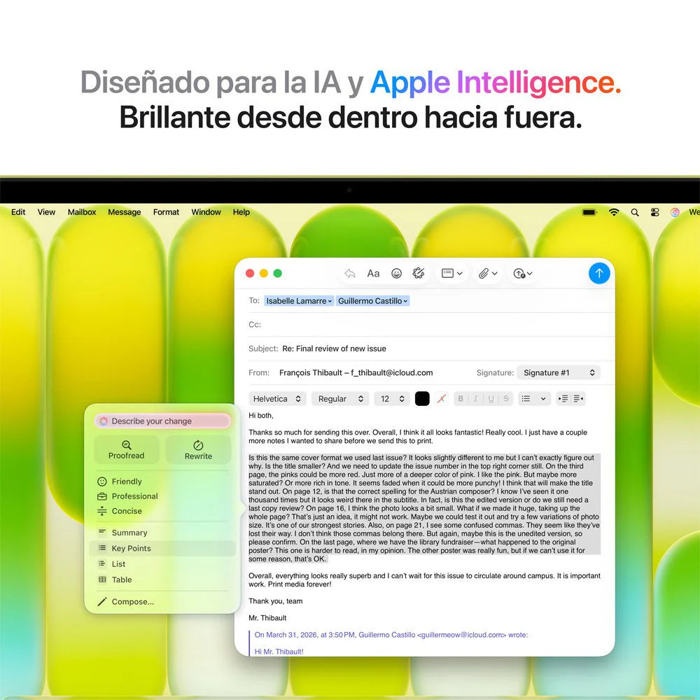 Apple MacBook Neo (13.6", Chip A18 Pro, 8GB RAM, 512GB SSD) – Amarillo (Copia)