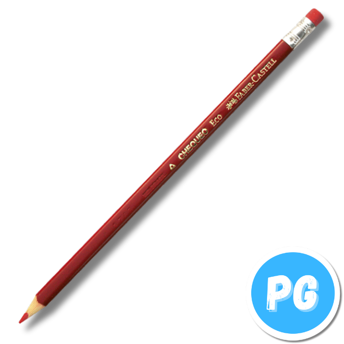 Lapiz Faber Castell Unidad Rojo Check