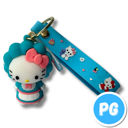 Llavero Muñecos Mediano Hello Kitty - Se Envia Un Motivo Aleatorio