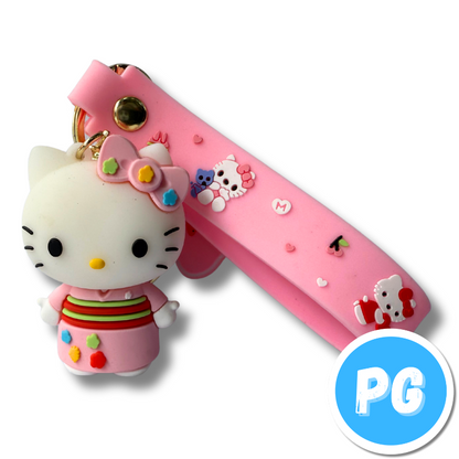 Llavero Muñecos Mediano Hello Kitty - Se Envia Un Motivo Aleatorio