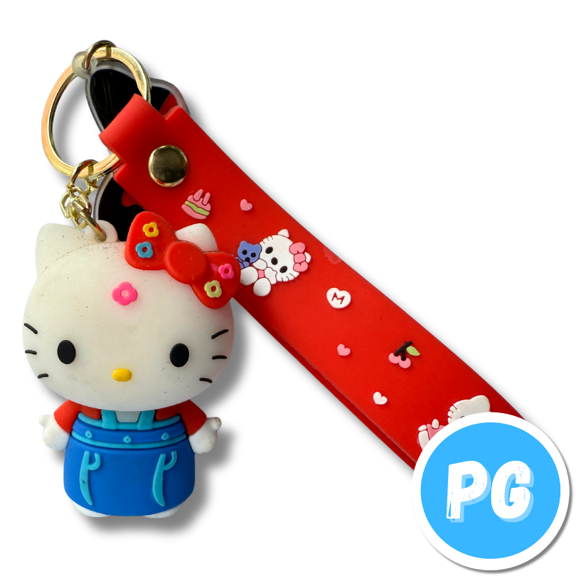 Llavero Muñecos Mediano Hello Kitty - Se Envia Un Motivo Aleatorio
