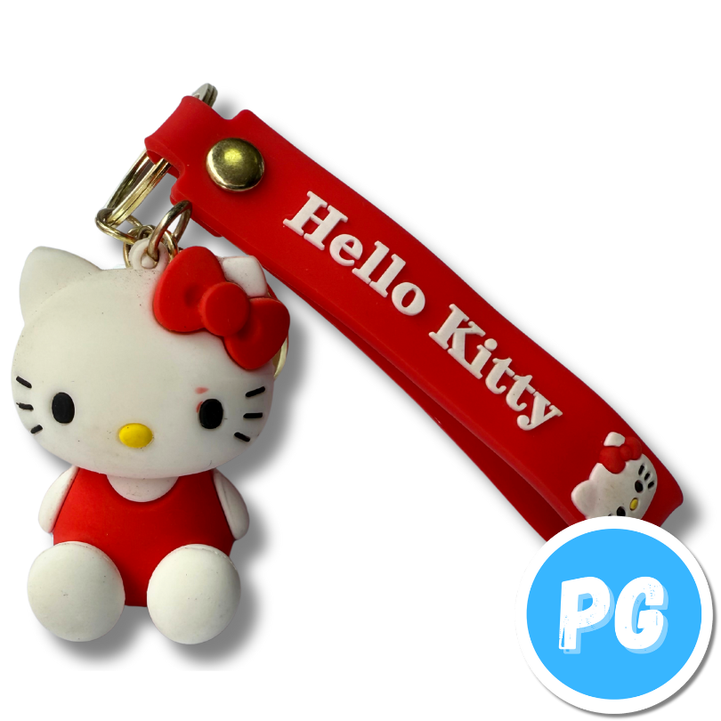 Llavero Muñecos Mediano Hello Kitty - Se Envia Un Motivo Aleatorio