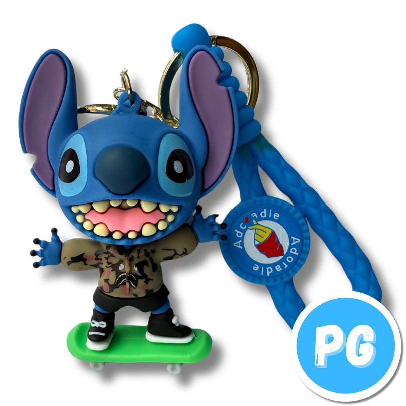 Llavero Muñecos Mediano Stitch Disney - Se Envia Un Motivo Aleatorio