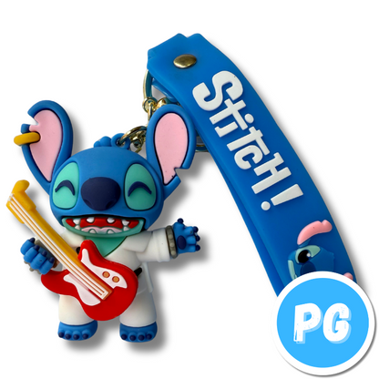 Llavero Muñecos Mediano Stitch Disney - Se Envia Un Motivo Aleatorio